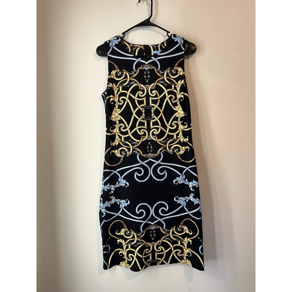 J McLaughlin Sheath Dress‎ Catalina Cloth Nylon Stretch Womens Small S